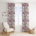 Zasłona Gotowa 140x250 Zasłony Żabki Kwiaty 6835