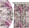 Zasłona Gotowa 140x160 Zasłony Żabki Kwiaty 6835