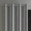 Zasłona Welurowa na Przelotkach 140x240 Zasłona Welurowa Jasna Szara