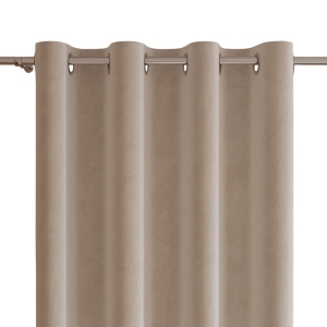 Zasłona Welurowa na Przelotkach 140x240 Zasłona Gotowa Welur Krem