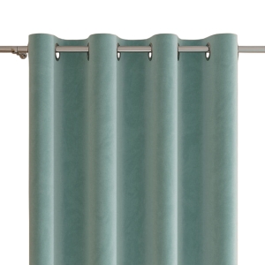 Zasłona Welurowa na Przelotkach 140x240 Zasłona Welurowa Miętowa