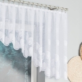 NORA Firanka żakardowa gotowa, szerokość 400 x wysokość 90cm, kolor 001 biały 023097/FBL/001/400090/1