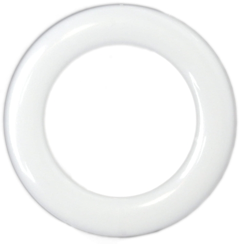 Przelotka Kółko 40mm Regulowane Przelotki Kółka do Zasłon Biała - Kortina.pl