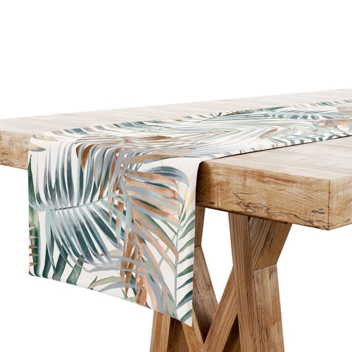 BIEŻNIK DEKORACYJNY 40x200 Liście 6838