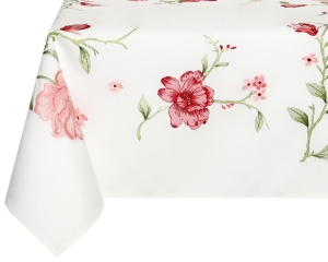 Serweta Dekoracyjna 85x85 Serweta Bieżnik Obrus Ecru Róże