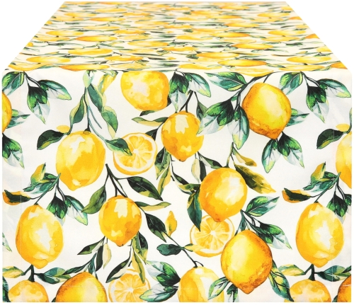 Bieżnik w Cytryny Bieżnik na Lato Bieżnik do Ogrodu