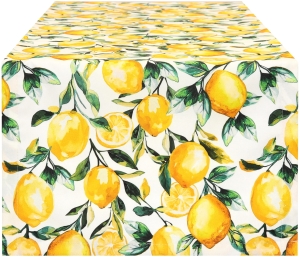 Bieżnik w Cytryny 40x240 Bieżnik na Stół Ławę Soft 10665