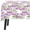 Obrus szyty na wymiar kwiaty wisteria