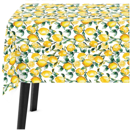 Obrus dekoracyjny szyty na wymiar cytryny