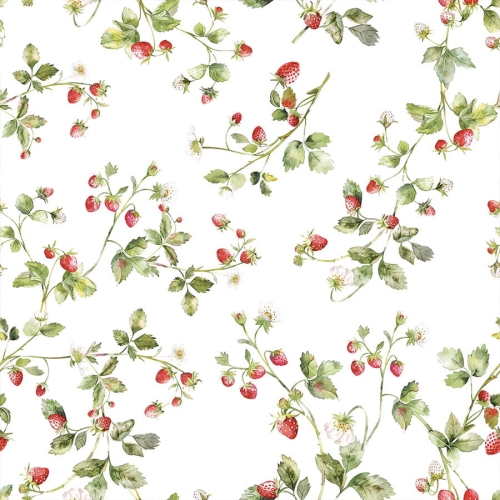 Materiał na Zasłony Bieżniki Obrusy Materiał Wodoodporny na METRY Poziomki