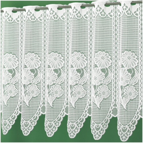 Zazdrostka 50cm Zazdrostki do Kuchni Zazdrostka Panelowa na Metry (13,5cm) Krótka Firanka