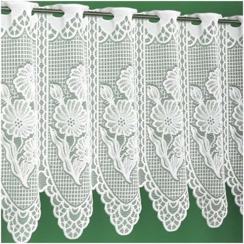 Zazdrostka 40cm Zazdrostki do Kuchni Zazdrostka Panelowa na Metry (13,5cm) Krótka Firanka