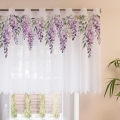 Zazdrostka 150x70 Zazdrostki do Kuchni Firanka Krótka Zazdrostka Gotowa Wisteria