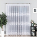 Firanka Żakardowa Dluga 250cm Firany na Metry Klasyczna Firana Biała