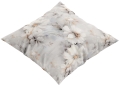 Poszewka Dekoracyjna Kwiaty 40x40 Poszewki na Poduszki Szara