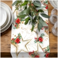 Bieżnik Świąteczny na Stół Szyty na Wymiar