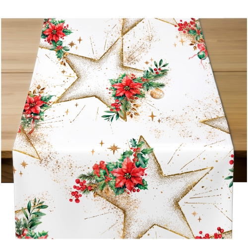 Bieżnik Świąteczny na Stół Szyty na Wymiar