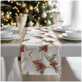 Bieżnik Świąteczny na Stół Szyty na Wymiar