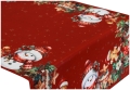Bieżnik Świąteczny Czerwony 60x120 Bieżnik na Stół Bałwanek