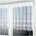 Zazdrostka na Metry wys. 70cm Krótka Firanka do Kuchni Biała Metraż