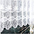 Zazdrostka na Metry wys. 70cm Krótka Firanka do Kuchni Biała Metraż