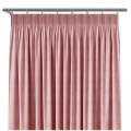 Zasłona Welurowa Szeroka 280x250 Zasłony na Taśmie Jasny Róż