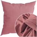 Poszewka Welurowa 40x40 Miękka Poszewka na Jaśka Gładka Poszewka Brudny Róż