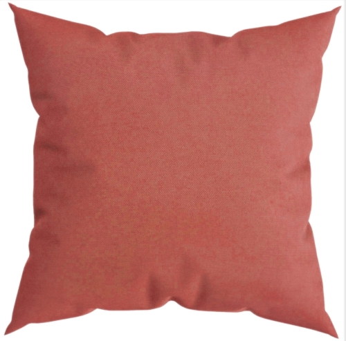 Gładka Poszewka 40x40 Miękka Poszewka na Jaśka Poduszkę Poszewka Dekoracyjna Ceglasta