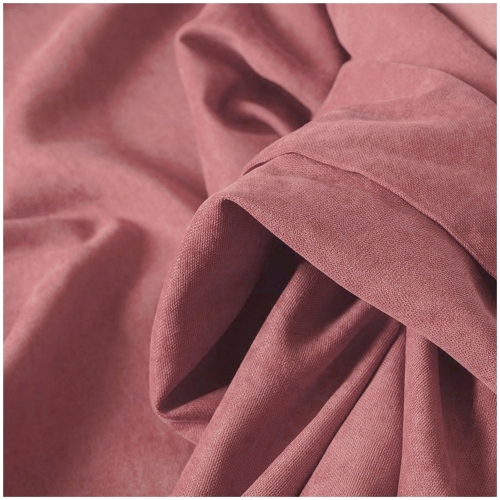 Materiał na Zasłony Ciemny Róż Welur 290cm Tkanina Milas na Metry