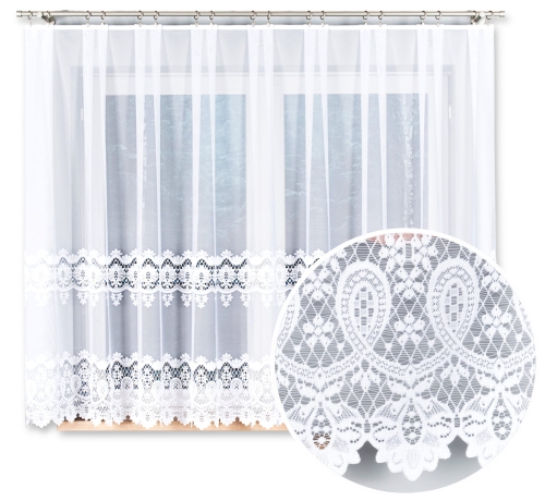 Firana Krótka Pasowa Szyta na Wymiar