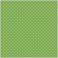 Serwetki Papierowe Kolorowe Zielone w Białe Kropki 20szt. 33x33cm