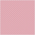 Serwetki Papierowe Kolorowe Różowe w Białe Kropki 20szt. 33x33cm