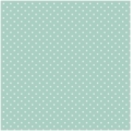Serwetki Papierowe Kolorowe Miętowe Szałwiowe w Białe Kropki 20szt. 33x33cm