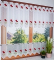 Zazdrostka Haftowana Maki 35cm Zazdrostka Panelowa na Metry